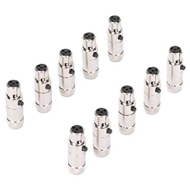 Imagem de Adaptador De Conector Fêmea De Cabo XLR De 4 Pinos, Adaptadores De Microfone De áudio De Conector Mini XLR Substituição De Extremidades De Cabo Mini XLR De 4 Pinos Para Misturador De Microfone