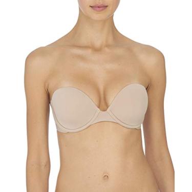 Imagem de Natori Aro feminino com contorno minimalista sem alças, Café, 30DDD