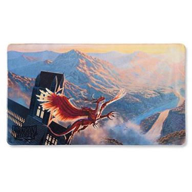 Imagem de ​Dragon Shield Playmat – Standard Size TCG Playmat with Stitched Edges & Non-Slip Rubber Backing – Included Tube for Transport & Protection | Logi