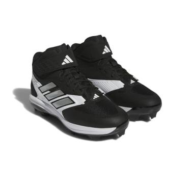 Imagem de adidas Icon 8 Mid Tênis masculino, Core Black/Silver Metallic/White, 46
