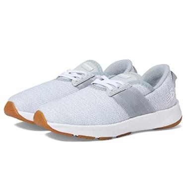 Imagem de New Balance Tênis de corrida unissex Dynasoft Nergize V3 sem cadarço, Calçados Calçado Infantil, AçoSal marinho, 10 Wide Toddler