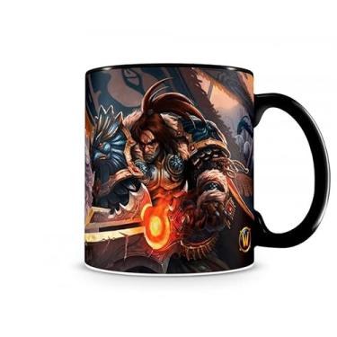 Imagem de Caneca World Of Warcraft Varian I Preta 330 ml