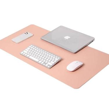 Imagem de Mouse Pad Gamer Grande 100x48 Desk Pad Slim Home Office Escritório Tra
