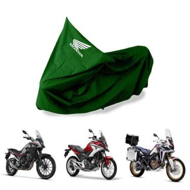Imagem de Capa Protetora Impermeável Para Moto Honda - SPTS,  GG, Verde