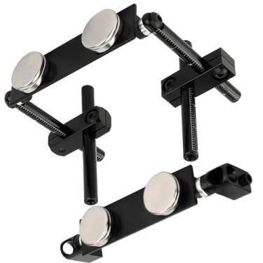 Imagem de Pothyes RC Magnetic Body Post Stealth Invisible Body Shell Mount Column Kit Compatible with HSP Sakura D3 XIS Himoto HPI Tamiya TT-01 TT-02 1/10 RC Touring Car Drift Car (Black)