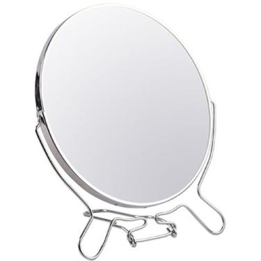 Imagem de Espelho Mesa Dupla Face Maquiagem Banheiro Decoracao 19cm - Art House,