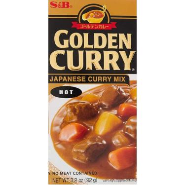 Imagem de Tempero golden curry amakuchi picante nível forte s&b 92g