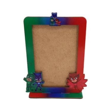 Imagem de Porta Retrato Vertical Infantil 15x10 Mdf Madeira Adesivado - ATACADÃO
