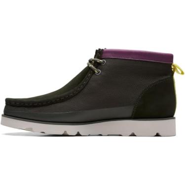 Imagem de Clarks Bota masculina Wallabee 2.0 Gore-Tex GTX Chukkas, Pente verde, 43 BR