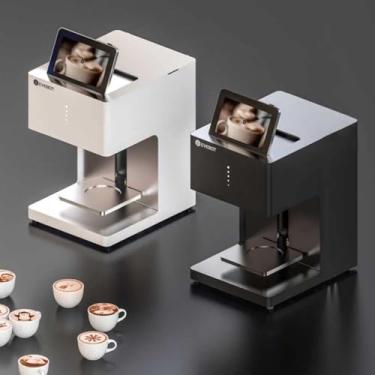 Imagem de Wltoys Coffee Printer Automatic 3d Latte Machine One-Touch Operation DIY Printing Photo printer On Food like Cake Bread Coffee with 1*colorful Cartridges