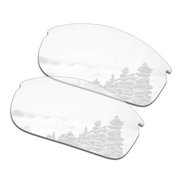Imagem de SmartVLT Lentes de substituição transparentes HD femininas para óculos de sol Oakley Commit SQ OO9086