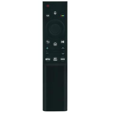 Imagem de Controle remoto de substituição de voz compatível com Samsung Smart TV QN85QN90AAFXZA QN50Q60AAFXZA QN55QN90AAFXZA QN65QN85AAFXZA QN55Q80AAFXZA QN65LS03AAFXZA QN75Q70AAFXZA QN65Q880AAFXZA 0AAFXZA