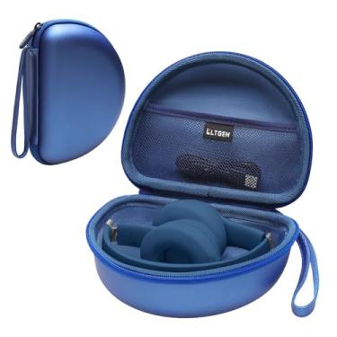 Imagem de LTGME Capa de fone de ouvido compatível com Beats Solo 4 / para Beats Studio Pro/para Beats Solo3 / para Beats Studio3 / para fones de ouvido intra-auriculares Bluetooth Beats Solo Pro (azul)