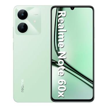 Imagem de Smartphone Realme Note 60x RMX3938 3 GB de RAM/ 64 GB/Bateria de 5000mAh e tela de 6,74" 90Hz HD/Wilderness Green (Verde)