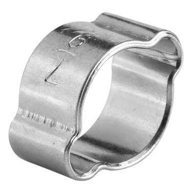 Imagem de 10pcs Ferro Galvanizaram Duas Mangueiras de Orelha para Flerar Tubo a Gasolina, Tubo, Grampo de Tubo, Mangueira Com Acabamento Em Zinco, 5~23mm (7-9mm)
