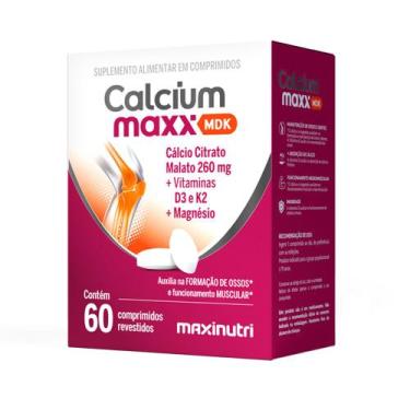 Imagem de Calcium Maxx MDK Cálcio Citrato Malato 260mg Maxinutri
