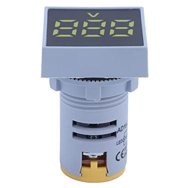 Imagem de Voltímetro Digital Com Display LED, Painel Fosco Medidor de Voltagem Digital Indicador de Sinal de Voltagem, AD16-22FSV Display de Voltagem CA 60-500 V CA para Eletricidade,