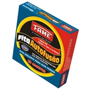 Imagem de Fita Isolante Auto Fusão de 19mm x 10m x 0.76mm FAME