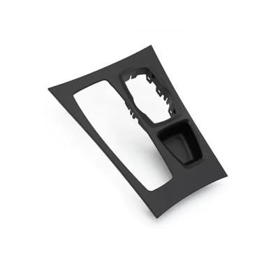 Imagem de Cakievro Painel de cobertura de câmbio de marchas do console central do carro LHD para b-m-w X5 X6 E70 E71 E72 2007-2009 51166954947,51169164485 (B-Preto)