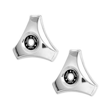 Imagem de Calota Hélice 3 Pontas Lisa Aro 16/17,5 para Rodoar - 2 Un - Fabbof