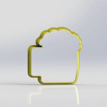 Imagem de Cortador Caneca de Chopp Mod 2 Tamanho 8cm