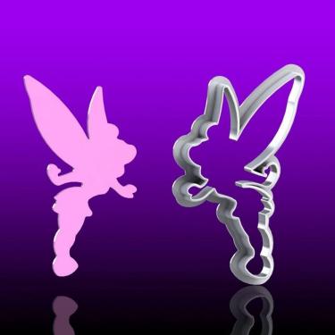 Imagem de Cortador Fada Sininho 5cm Tamanho 5cm