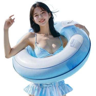 Imagem de Anéis Infláveis de Natação | Tubos para Piscina e Brinquedos Aquáticos | Acessórios Infláveis para Lago Férias Festa Jardim Rio, Diversão Aquática