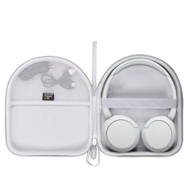 Imagem de Aproca Capa portátil cinza para fones de ouvido JBL Tune 510BT 520BT 720BT 770NC/Sony WH-CH520 sem fio Bluetooth (apenas capa)