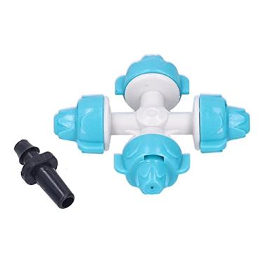 Imagem de 50 Conjunto 4 Kit de Bocal de água de Saída Atomizador Sprinkler Jardim Acessório de Irrigação Lago Azul