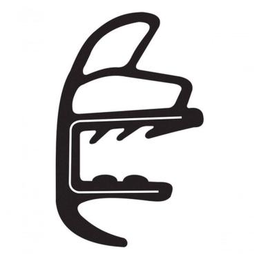 Imagem de Borracha Vedação Da Porta Dianteira Traseira Sandero Todos