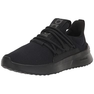 Imagem de adidas Lite Racer Adapt 5.0 Tênis de corrida masculino, Preto/Preto/Cinza, 12 Wide