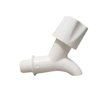 Imagem de Torneira Para Bebedouro Água Industrial Branca Rosca 1/2 - Acquabios