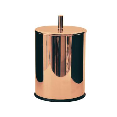 Imagem de Lixeira Dourada Com Tampa