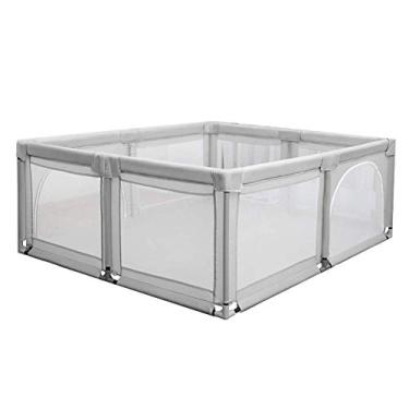 Imagem de Cercadinho Infantil Grande com Portinha – Cercado de Segurança para Bebês e Crianças Brincarem com Proteção e Conforto