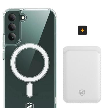 Imagem de Kit Magsafe - Capa case capinha e Carteira para Samsung Galaxy S22 Plus - Gshield