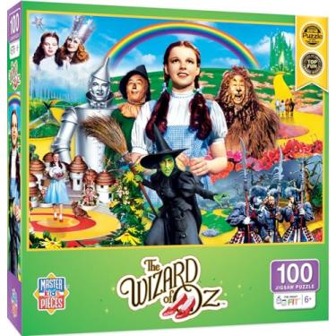 Imagem de Masterpieces Quebra-Cabeça Infantil De 100 Peças - O Mágico Oz 35,5 Cm X 48,5
