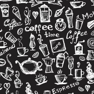 Imagem de Papel de Parede Adesivo Casual Café - 058 - Multimpressão