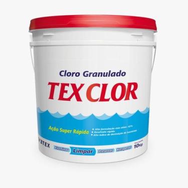Imagem de Tex clor cloro hipoclorito de calcio 10 kgs - ALVOTEX