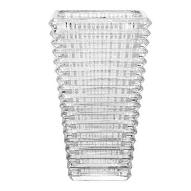 Imagem de Vaso decorativo 27,5 cm de cristal transparente Maya Wolff - 61651