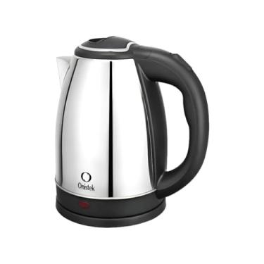 Imagem de Chaleira Elétrica Inox, 1,8 Litros, 1500W, Desligamento Automático, Prata e Preto, 110V