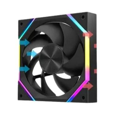Imagem de Ventilador De Gabinete De Computador ARGB PWM De 120mm 61.5CFM 2000RPM