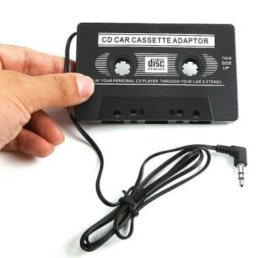 Imagem de transmissores audio do adaptador da fita cassete do carro auxiliar de 