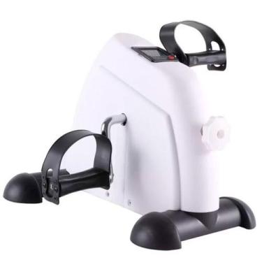 Imagem de Mini Bicicleta Ergométrica Lorben Branca Fisioterapia Reabilitação Bra