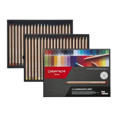 Imagem de Caran D'Ache Lápis de Cor Luminance 40 Cores, 40 Cores