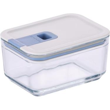 Imagem de Pote de Vidro Retangular Hermético - Tampa com Alavanca - 500ml - Perfect Seal - Neoflam