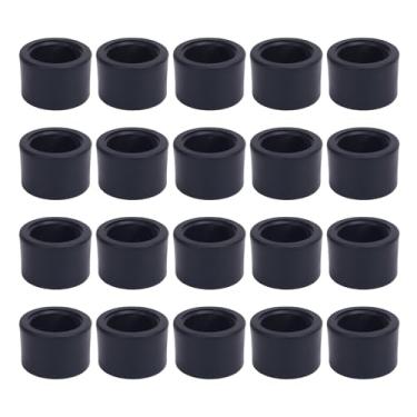 Imagem de RiToEasysports Tampões para Pernas de Cadeira, 20 Peças de Plástico Redondo Antiderrapante à Prova de Arranhões, Capa para Perna de Mesa para Móveis para Casa, Academia, 0,98 X 0,94 pol.