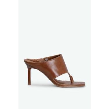 Imagem de Sandalia Mule Zíper Salto 9cm Napa Intense-Feminino