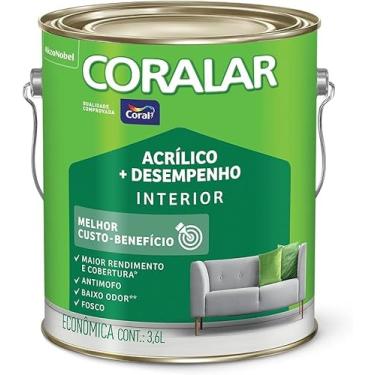 Imagem de Tinta Acrílica Coralar Coral 3,6L Fosca (Concreto)