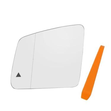 Imagem de MATERIG Vidro espelhado aquecido do lado do motorista adequado para Mercedes Benz G550 W463 GLE350 W166 GLE GL450 X164 ML350 W166 GLS450 X166 GLS Class 2010-2019, com ponto cego