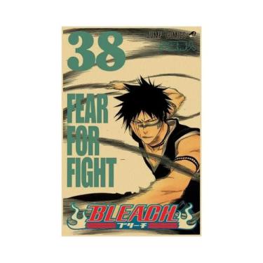 Imagem de Pôster De Anime Bleach Estético, Pintura Em Lona Gigante, Arte De Pare